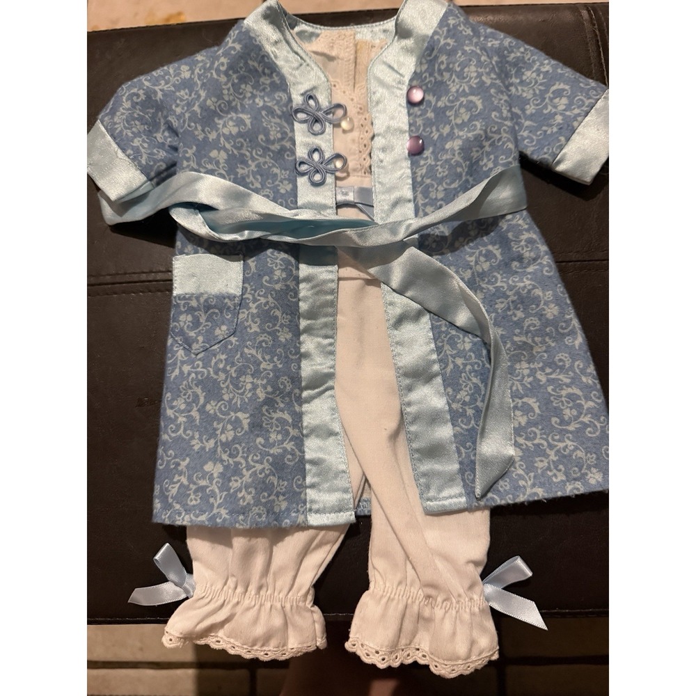 American Girl Rebecca Robe And Pajama Set- Retired